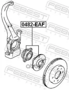 ������� �������� Mitsubishi Galant 97 [178Febest0482EAF] 0482EAF ����