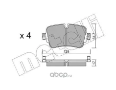 ������� ��������� �������� �������� AUDI Q7 [4M] (2015) Q8 [178Metelli2211280] 2211280 ����