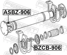 ��������� ��������� Mercedes BENZ Sprinter (2006) [178Febestbzcb906] BZCB906 ����