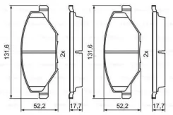 ������� ��������� �������� �������� VW POLO RUS, Skoda Fabia/Rapid [178Bosch986495390] 986495390 ����