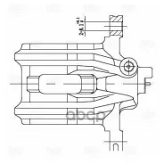 ������� ��������� ������ ����� Honda Accord VII (2003-2007) D38mm [178Triallicf190607] CF190607 ����