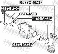 ����� �������� ��������� Mazda 3 (2002-2009) [178Febest0577CMZ3F] 0577CMZ3F ����