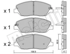 ������� ��������� �������� �������� Hyundai Santa FE (2012) [178Metelli2207870] 2207870 ����