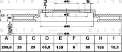 ���� ��������� �������� ������������� Mercedes BENZ Sprinter (2006)/Crafter (2006) [178Blitzbs0232] BS0232 ����