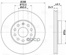 ���� ��������� �������� ������������� VW Touran/GOLF V (2004)/A3 [8P1] (2003) 288 [178Triallidf180108] DF180108 ����