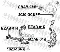 ����� ������� ������� �������� �������� JEEP Grand Cherokee (WK2) (2010) [178Febest2020Gcupf] 2020GCUPF ����
