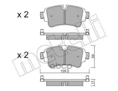 ������� ��������� ������ �������� �������� Audi A5/S5 (F5) 2017 [178Metelli2211290] 2211290 ����