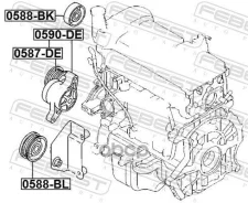 �����-���������� ����������� ����� Mazda 2 (DE) (2007) [178Febest0590DE] 0590DE ����