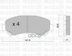 ������� ��������� �������� �������� Nissan X-Trail (T31) (2007)/Qashqai J10 (2006) [178Metelli2207920] 2207920 ����