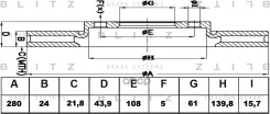 ���� ��������� �������� ������������� Mercedes BENZ / Renault [178Blitzbs0460] BS0460 ����