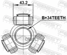 ������� AUDI A3 [8PA] Sportback (2004-2013) [178Febest1716A4] 1716A4 ����