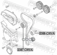 �����-���������� ����� ��� VW Jetta (2011)/Skoda Octavia (A7) (2013) [178Febest2387CWVA] 2387CWVA ����