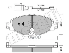 ������� ��������� �������� �������� VW GOLF VII (2012)/AUDI A3 [8V] (2013) � �������� [178Metelli2209500K] 2209500K ����