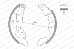 ������� ���������� �������� Renault Duster / Kangoo D=228�� [178WEEN1522502] 1522502 ����