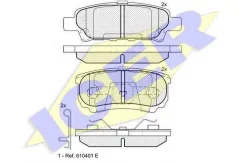 ������� ��������� ������ �������� �������� Mitsubishi Pajero 00 Akebono [178ICER181746] 181746 ����