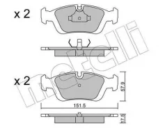 ������� ��������� �������� �������� BMW 3-E36/E46 [178Metelli2201240] 2201240 ����