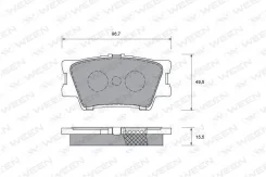 ������� ��������� ������ �������� �������� Toyota Camry V40/ RAV 4 [178WEEN1510010] 1510010 ����