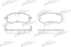 ������� ��������� �������� �������� Nissan Almera N15, Patrol Y61 05/00 ��� Patrol - ������ [178Patronpbp1166] PBP1166 ����