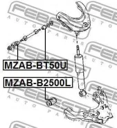 ����������� �������� ������ FORD Ranger (2006) [178Febestmzabbt50U] MZABBT50U ����