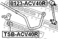 ������ ������� ������������� Toyota Camry V40 (2006) [178Febest0123ACV40R] 0123ACV40R ����