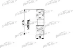 ���� ���������� �������� Sharan 1995-2010 [178Patronpcv5034] PCV5034 ����
