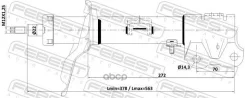 ����������� gas.twin tube | ����� ���� | Peugeot, Mitsubishi, Citroen4008, ASX GA0, ASX GA2W, C4 Aircross, ASX G [178Febest04110007FR] 04110007FR ����