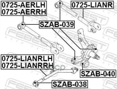 ���� ������ ���������� ����� Suzuki Liana (2001) [178Febest0725Lianrlh] 0725LIANRLH ����