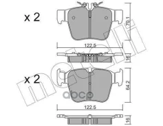 ������� ��������� ������ �������� �������� Mercedes BENZ GLC-Class X253 (2015) [178Metelli2211350] 2211350 ����