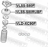 ����� ��������� ������������ Volvo S60/S80/V70 2000 � ����������� [178Febestvlsss80F] VLSSS80F ����