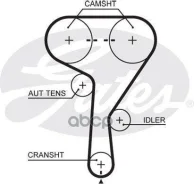 �������� ������ ����� ��� Chevrolet Aveo 05-15 / Cruze 01-15 [178Gateskp15603XS] KP15603XS ����