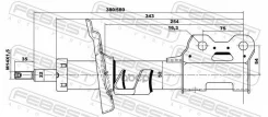 ����������� | ����� ���� | OPEL, Buick, Chevroletmokka J13, Tracker, Encore (4WD), Tracker, TRAX - [178Febest18110001FR] 18110001FR ����