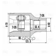 ���� ���������� �������� Suzuki SX4 (2006-2013) [178Trialligo2408] GO2408 ����
