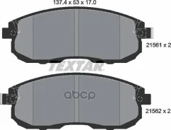������� ��������� �������� �������� Nissan Teana L33 (2013) [178Textar2156201] 2156201 ����