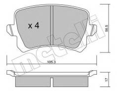      VW Passat [B6] / Tiguan (2007-2011) [178Metelli2208060] 2208060 