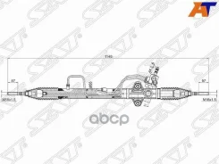 ����� ������� Mitsubishi L200 07-16 / Pajero Sport 08-17 (����� ����) [178Satstmr333500] STMR333500 ����