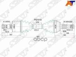 ������ � ����� Peugeot Boxer 06- / Citroen Jumper 06-14 (�������/ �����) [178Satpg502], ����� �������� PG502 ����
