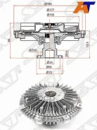 ���������� Mitsubishi L200 07- / Pajero Sport 08-21 [178Satst1320A032] ST1320A032 ����