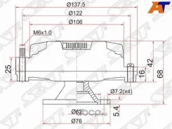 ���������� Toyota Crown 87-01 / Mark II 84-00 [178Satst1621070040] ST1621070040 ����