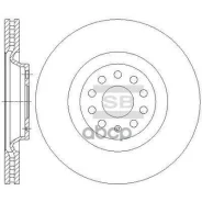 ���� ��������� �������� VW GOLF VII (5G1, BQ1, BE1, BE2) 1.6 05.2014 - 07.2017; [178Sangsinbrakesd5701] SD5701 ����