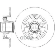 ���� ���������, ������ (��� ����������) RE Fluence (L30_) 10-, Megane 08-; [178Sangsinbrakesd3070] SD3070 ����