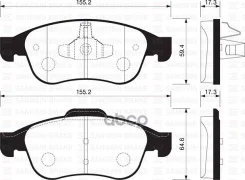 ������� ��������� ��������, �������� RE Duster 10-, Fluence 10-, Megane 08-; [178Sangsinbrakesp1390] SP1390 ����