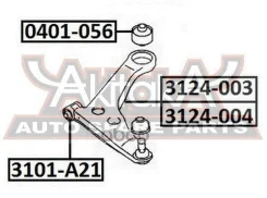 ����� �������� ������ | ����� ��� | Chery/ FORA A21 2006- [178ASVA3124004] 3124004 ����