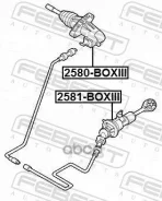 ������� ��������� ������� Peugeot Boxer 2006 [178Febest2581Boxiii] 2581BOXIII ����