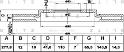 ���� ��������� ������ OPEL Vectra C 02- BS0449 ����