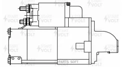 ������� Chevrolet Captiva C100 (06-)/Opel Antara (06-) 2.0D 1,8��� LST0507 ����