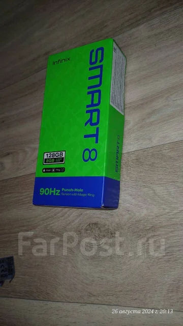 Infinix Smart 8. �/�, 128 ��, ������, �������, 3G, 4G LTE, 5G ����