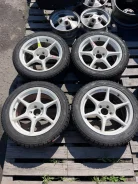 Buddy Club P1. 8.0x17", 5x114.3, ET22 ����