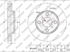 ���� ��������� TG-43512-52060*TI-GUAR TG4351252060 ����