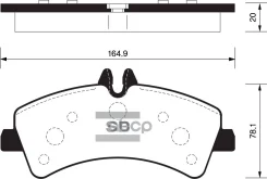 ������� ��������� ��������, �������� Sangsin Brake SP1426 SP1426 ����