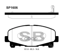 ������� ��������� ��������, �������� Sangsin Brake SP1606 SP1606 ����